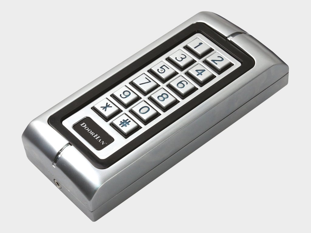 Антивандальная кодовая клавиатура KEYCODE используется для управления автоматическим устройством, а также может быть использована как внешняя клавишная панель или устройство считывания прокси-карт